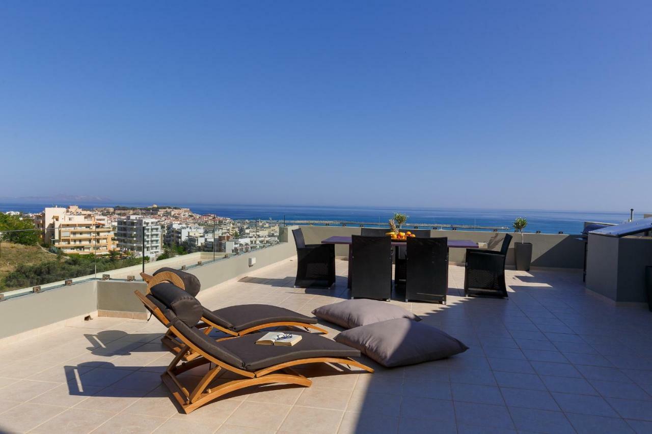 Stelios Penthouse Apartment Rethymno  Exterior photo