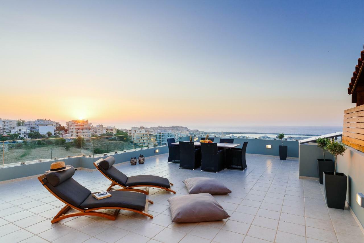 Stelios Penthouse Apartment Rethymno  Exterior photo