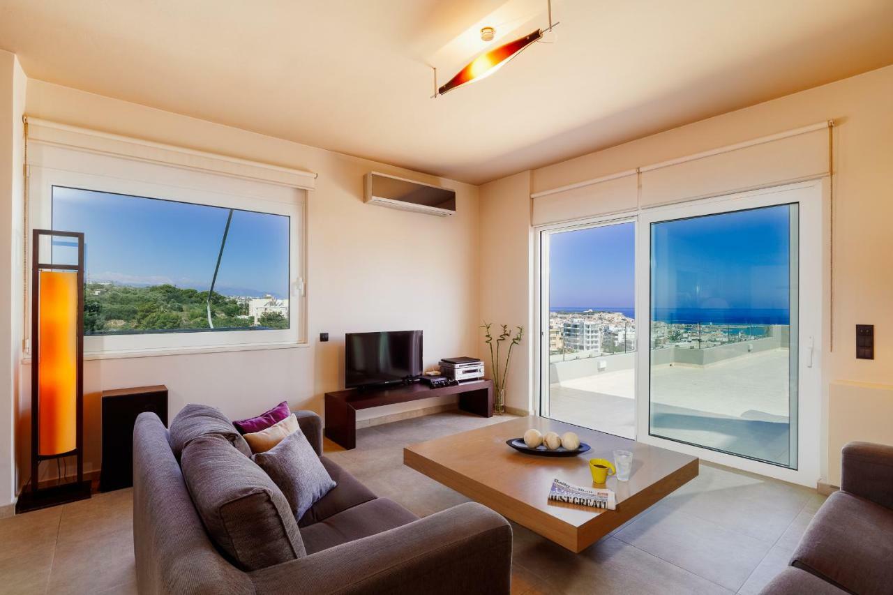 Stelios Penthouse Apartment Rethymno  Exterior photo