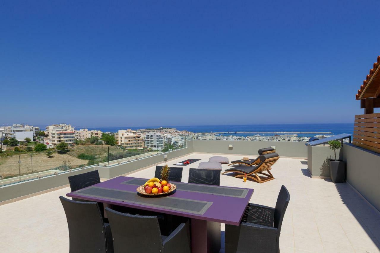 Stelios Penthouse Apartment Rethymno  Exterior photo